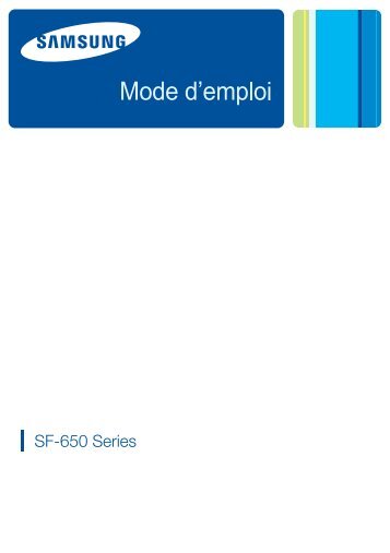 Samsung SF-650 - User Manual_7.7 MB, pdf, FRENCH, MULTI LANGUAGE