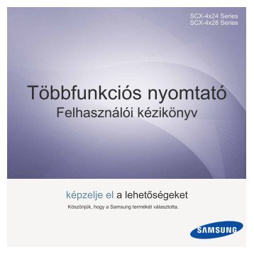 Samsung SCX-4828FN - User Manual_7.49 MB, pdf, HUNGARIAN, MULTI LANGUAGE