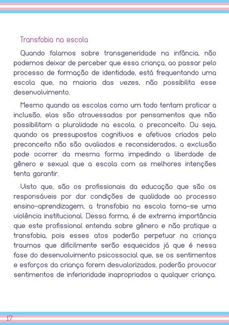 Vamos falar sobre identidade de gênero?