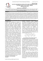 batch adsorption of reactive red 120 from waste - Call for papers ...