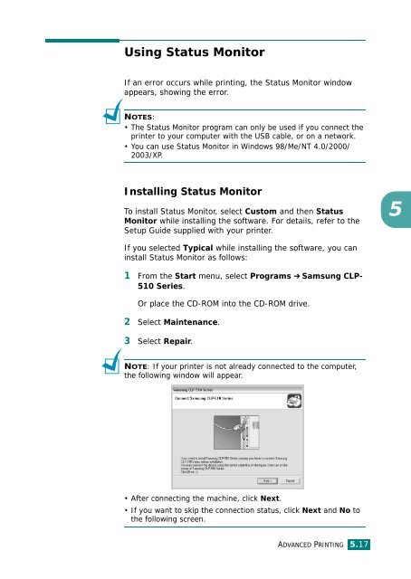 Samsung CLP-510 - User Manual_9.59 MB, pdf, ENGLISH