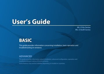 Samsung ML-2160 - User Manual_8.18 MB, pdf, ENGLISH