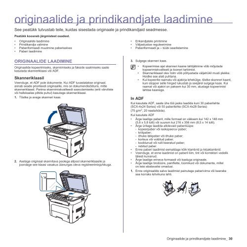 Samsung SCX-4824FN - User Manual_7.99 MB, pdf, ESTONIAN, MULTI LANGUAGE