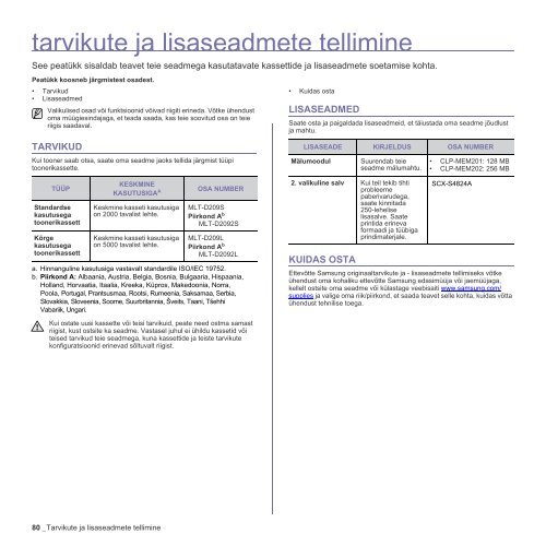 Samsung SCX-4824FN - User Manual_7.99 MB, pdf, ESTONIAN, MULTI LANGUAGE