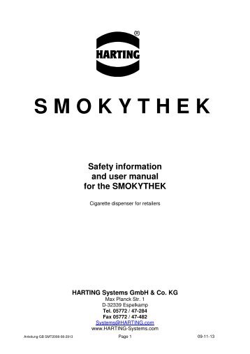 Smokythek Handheld-Terminal - Harting