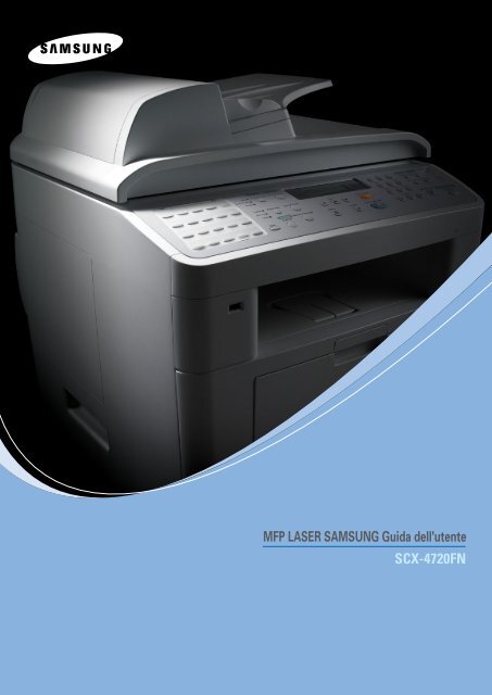 Samsung SCX-4720FN - User Manual_8.29 MB, pdf, ITALIAN
