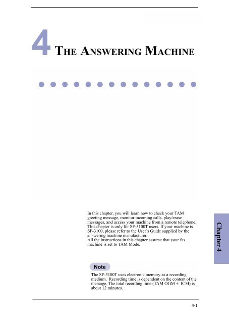 Samsung SF-3100I - User Manual_2.42 MB, pdf, ENGLISH
