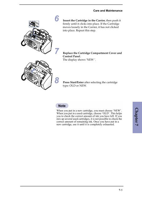 Samsung SF-3100I - User Manual_2.42 MB, pdf, ENGLISH