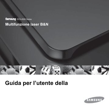 Samsung SCX-4500 - User Manual_7.28 MB, pdf, ITALIAN