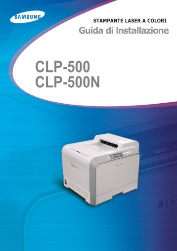 Samsung CLP-500 - User Manual_13.91 MB, pdf, ITALIAN