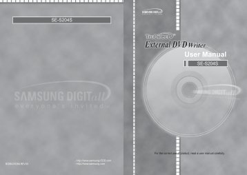Samsung SE-S204N - User Manual_4.33 MB, pdf, ENGLISH