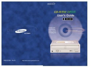 Samsung SW-208F - User Manual_0.62 MB, pdf, ENGLISH