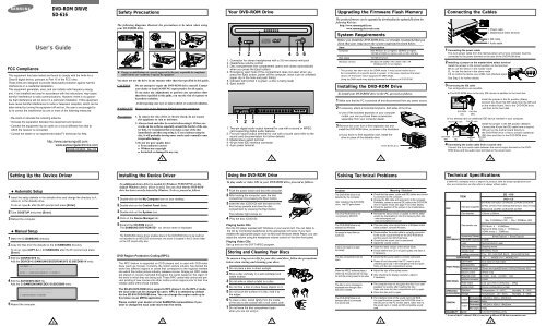 Samsung SD-616B - User Manual_0.27 MB, pdf, ENGLISH
