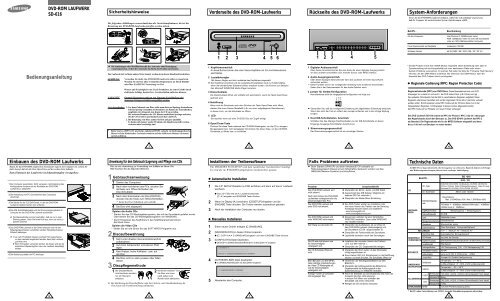 Samsung SD-616T - User Manual_0.27 MB, pdf, ENGLISH