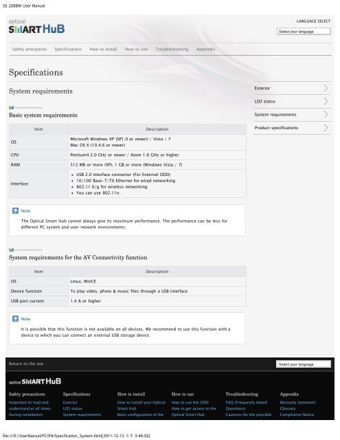 Samsung SN-208BB - User Manual_1.4 MB, pdf, ENGLISH