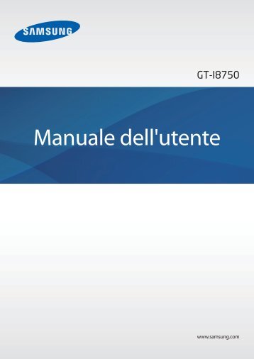 Samsung Samsung ATIV S - User Manual_19.48 MB, pdf, ITALIAN