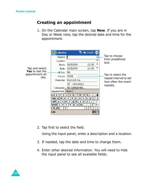 Samsung SGH-I700 - User Manual_9.79 MB, pdf, ENGLISH