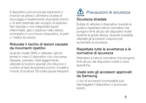 Samsung Samsung INNOV8 - Quick Guide_3.13 MB, pdf, ITALIAN