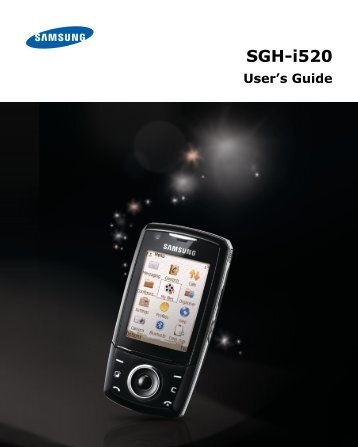 Samsung SGH-i520 - User Manual_18.09 MB, pdf, ENGLISH