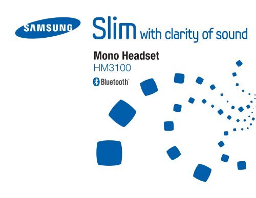 Samsung BHM3100 - User Manual_1.23 MB, pdf, ENGLISH, DANISH, FINNISH, NORWEGIAN, SWEDISH