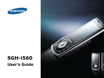 Samsung SGH-I560V - User Manual_2.83 MB, pdf, ENGLISH