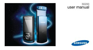 Samsung Samsung S5200 - User Manual_1.64 MB, pdf, ENGLISH(Europe)
