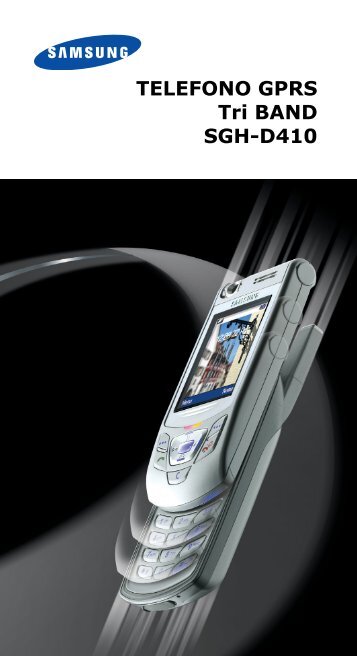Samsung SGH-D410 - User Manual_2.07 MB, pdf, ITALIAN