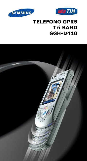 Samsung SGH-D410 - User Manual_2.08 MB, pdf, ITALIAN
