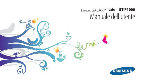 Samsung GT-P1000/DM16 - User Manual(Gingerbread)_2.8 MB, pdf, ITALIAN