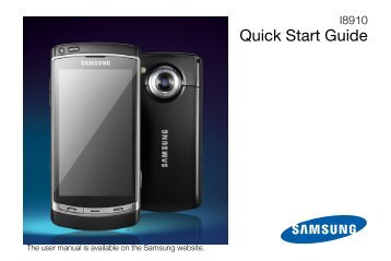 Samsung Galaxy Omnia - User Manual_1.36 MB, pdf, ENGLISH(Europe)