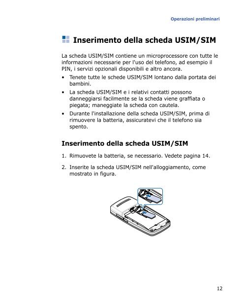 Samsung SGH-I400 - User Manual_14.9 MB, pdf, ITALIAN