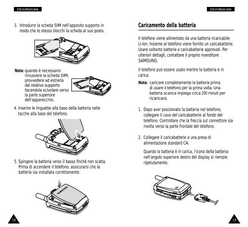 Samsung SGH-A400LA - User Manual_0.75 MB, pdf, ITALIAN