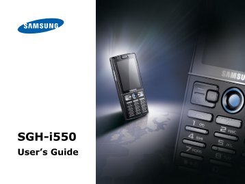 Samsung SGH-i550 - User Manual_1.96 MB, pdf, ENGLISH(Europe)