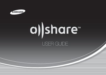 Samsung BD-E5500 - AllShare Guide_11.65 MB, pdf, ENGLISH