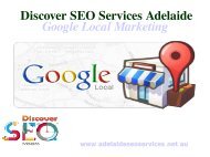 Google local Marketing services Adelaide