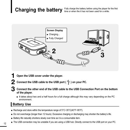 Samsung YP-F2XW - User Manual_2.96 MB, pdf, ENGLISH