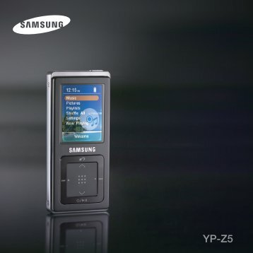 Samsung YP-T55XL - User Manual_1.49 MB, pdf, ENGLISH