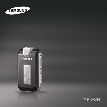 Samsung YP-F2RQB - User Manual_2.96 MB, pdf, ENGLISH