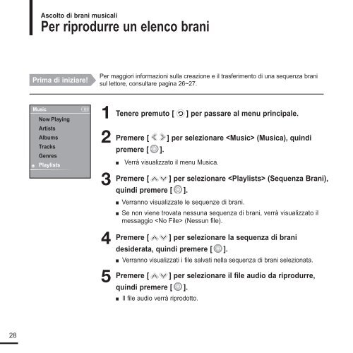 Samsung YP-K3JZB - User Manual_0.9 MB, pdf, ITALIAN