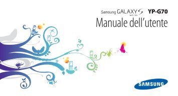 Samsung Galaxy S Wi-Fi 5" - User Manual_2.11 MB, pdf, ITALIAN