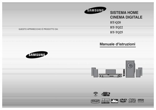Samsung HT-Q20 - User Manual_3.51 MB, pdf, ITALIAN