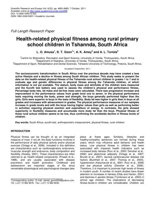 Thesis Statement Examples For Argumentative Essays Healthrelated Physical Fitness Among Rural Primary School Children Writing Services Sydney also Persuasive Essay Sample Paper Healthrelated Physical Fitness Among Rural Primary School Children Who Can Help With Writing A Business Plan