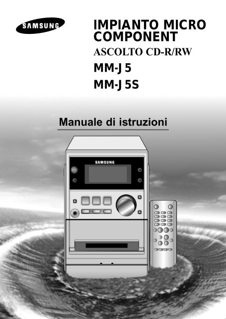 Samsung MM-J5 - User Manual_2.14 MB, pdf, ITALIAN