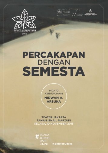 TEATER JAKARTA - TAMAN ISMAIL MARZUKI SELASA 10 NOVEMBER 2015