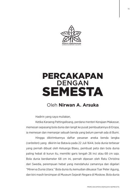 TEATER JAKARTA - TAMAN ISMAIL MARZUKI SELASA 10 NOVEMBER 2015