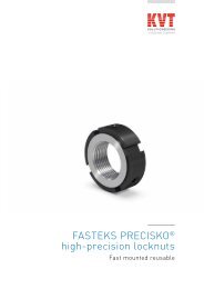 FASTEKS PRECISKO high-precision locknuts