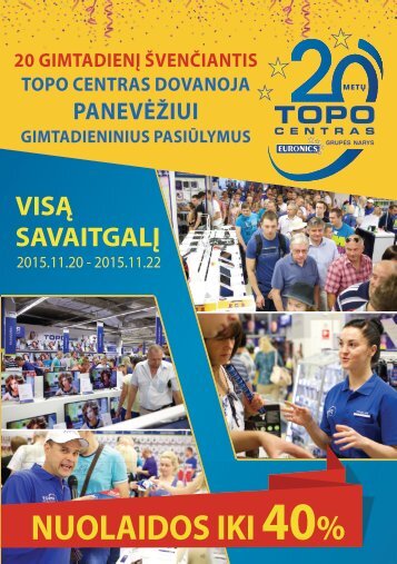 20-asis gimtadienis Panevėžyje