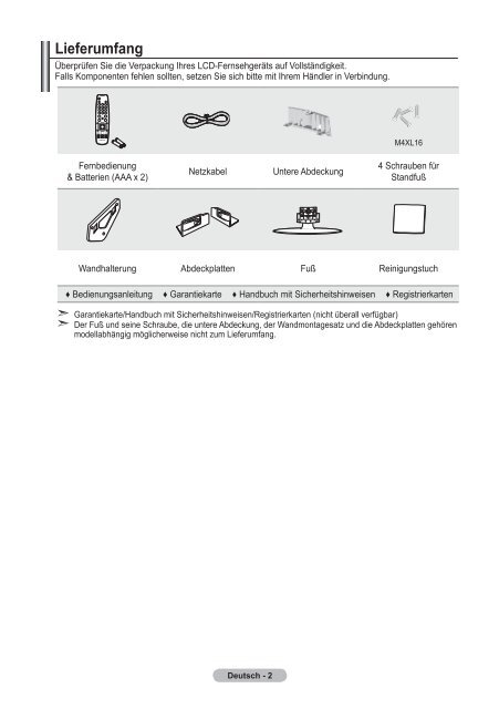 Samsung LE19A656A1D - User Manual_84.58 MB, pdf, ENGLISH, DUTCH, FRENCH, GERMAN, ITALIAN, PORTUGUESE, SLOVENIAN, SPANISH