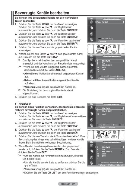 Samsung LE19A656A1D - User Manual_84.58 MB, pdf, ENGLISH, DUTCH, FRENCH, GERMAN, ITALIAN, PORTUGUESE, SLOVENIAN, SPANISH