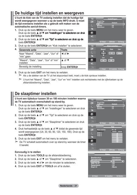 Samsung LE19A656A1D - User Manual_84.58 MB, pdf, ENGLISH, DUTCH, FRENCH, GERMAN, ITALIAN, PORTUGUESE, SLOVENIAN, SPANISH